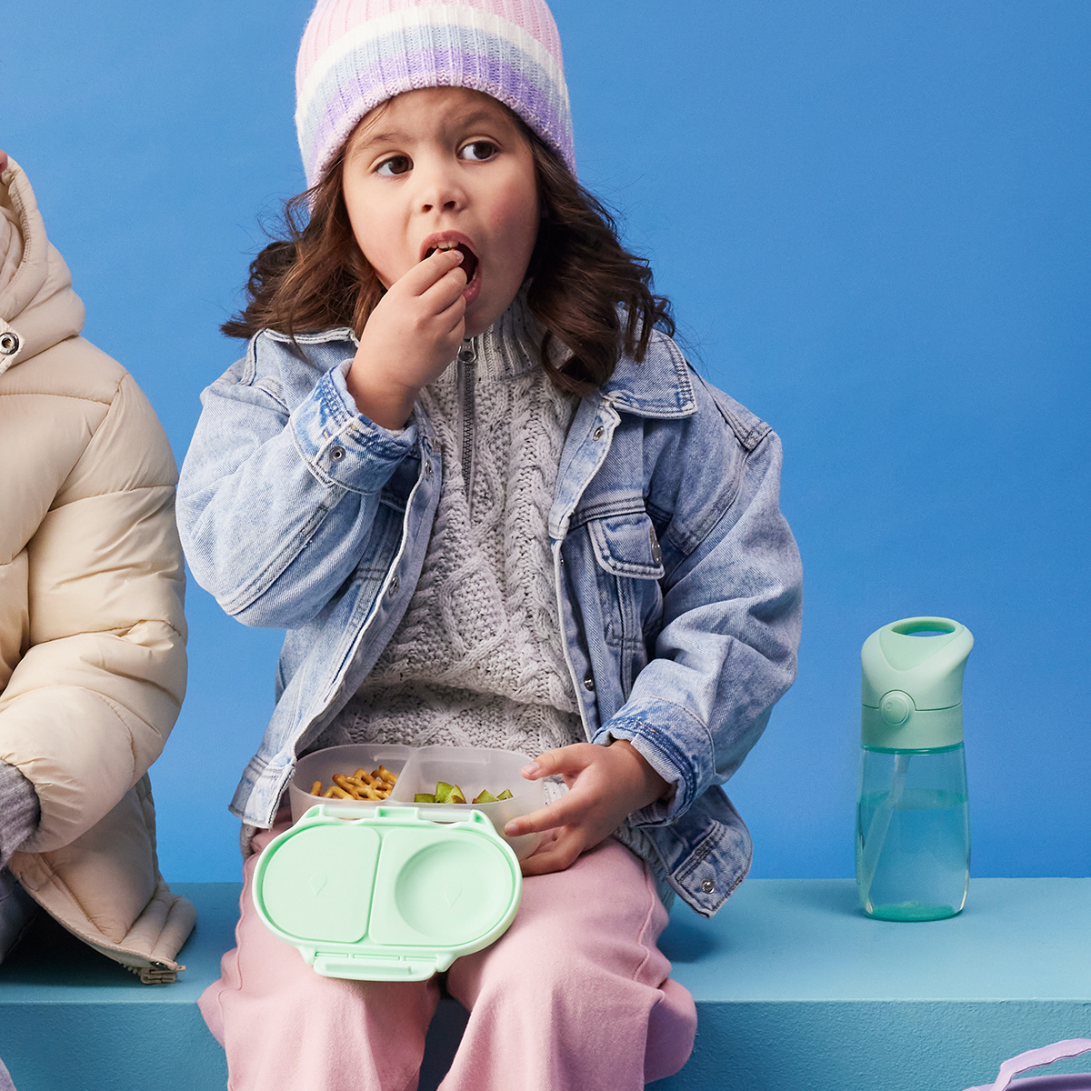 b.box Bočica sa slamkom Junior 380 ml - spearmint - Slika 5