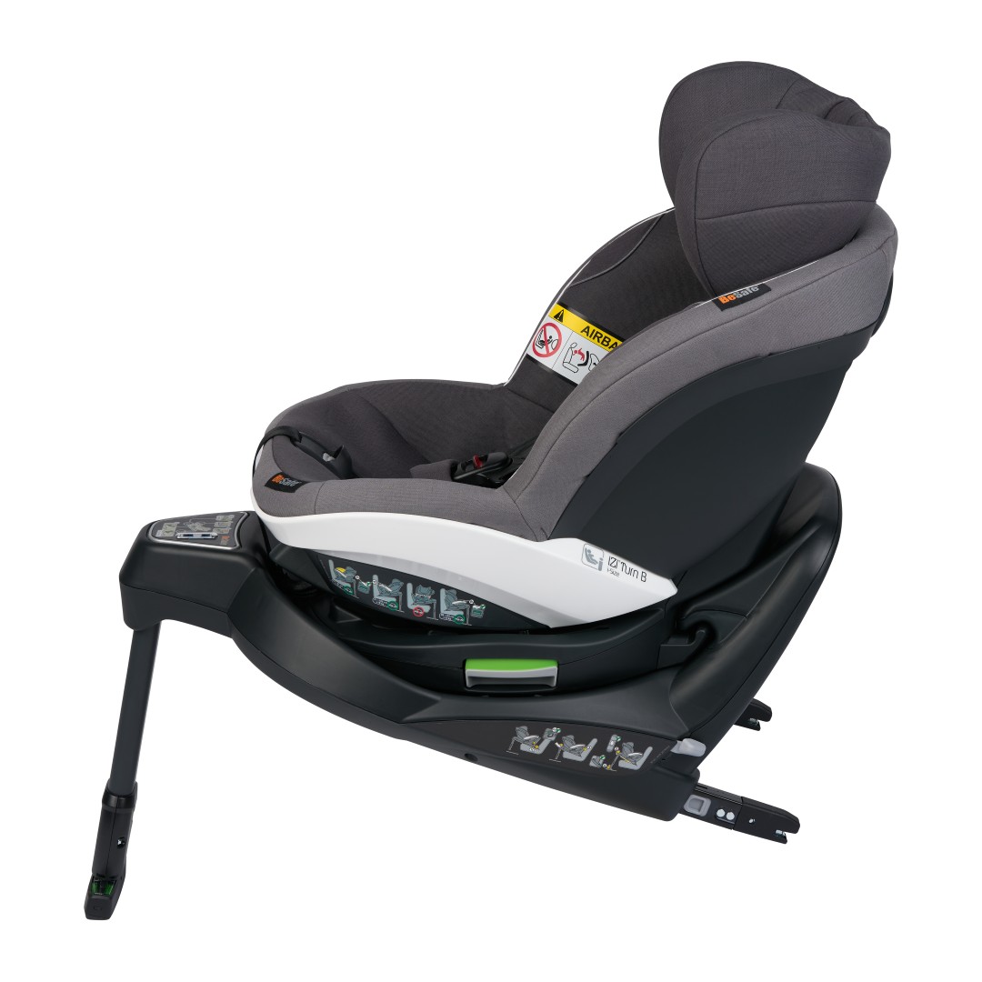 BeSafe autosjedalica iZi Turn B i-Size, 40-105 cm, Metallic siva - Slika 6