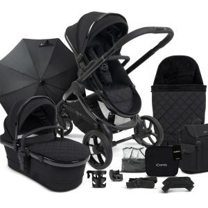 iCandy Peach 7 kolica – DC CERIUM, black complete bundle