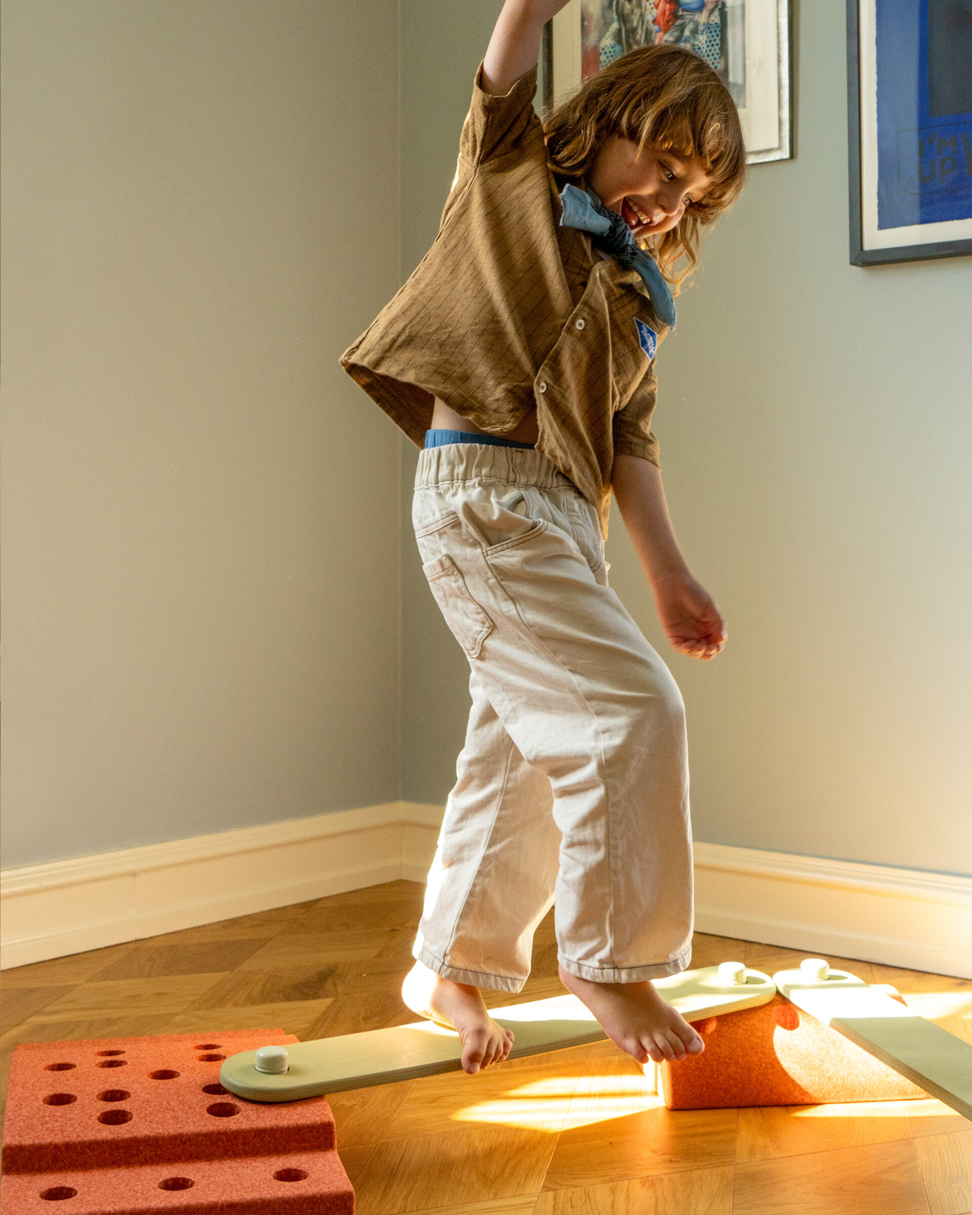 MODU 2x grede za ravnotežu, Dusty Green - Slika 7