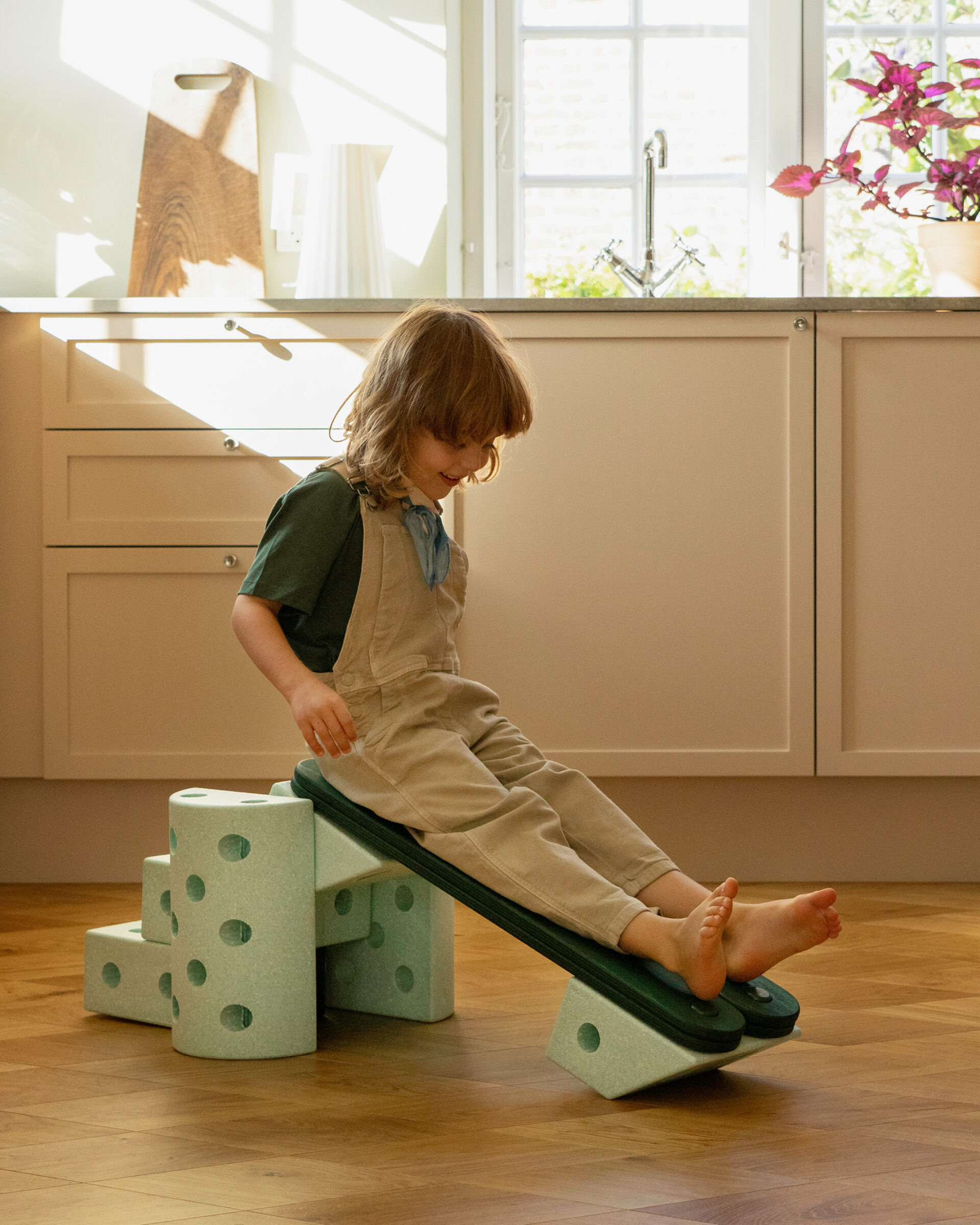 MODU 2x grede za ravnotežu, Forest Green - Slika 4