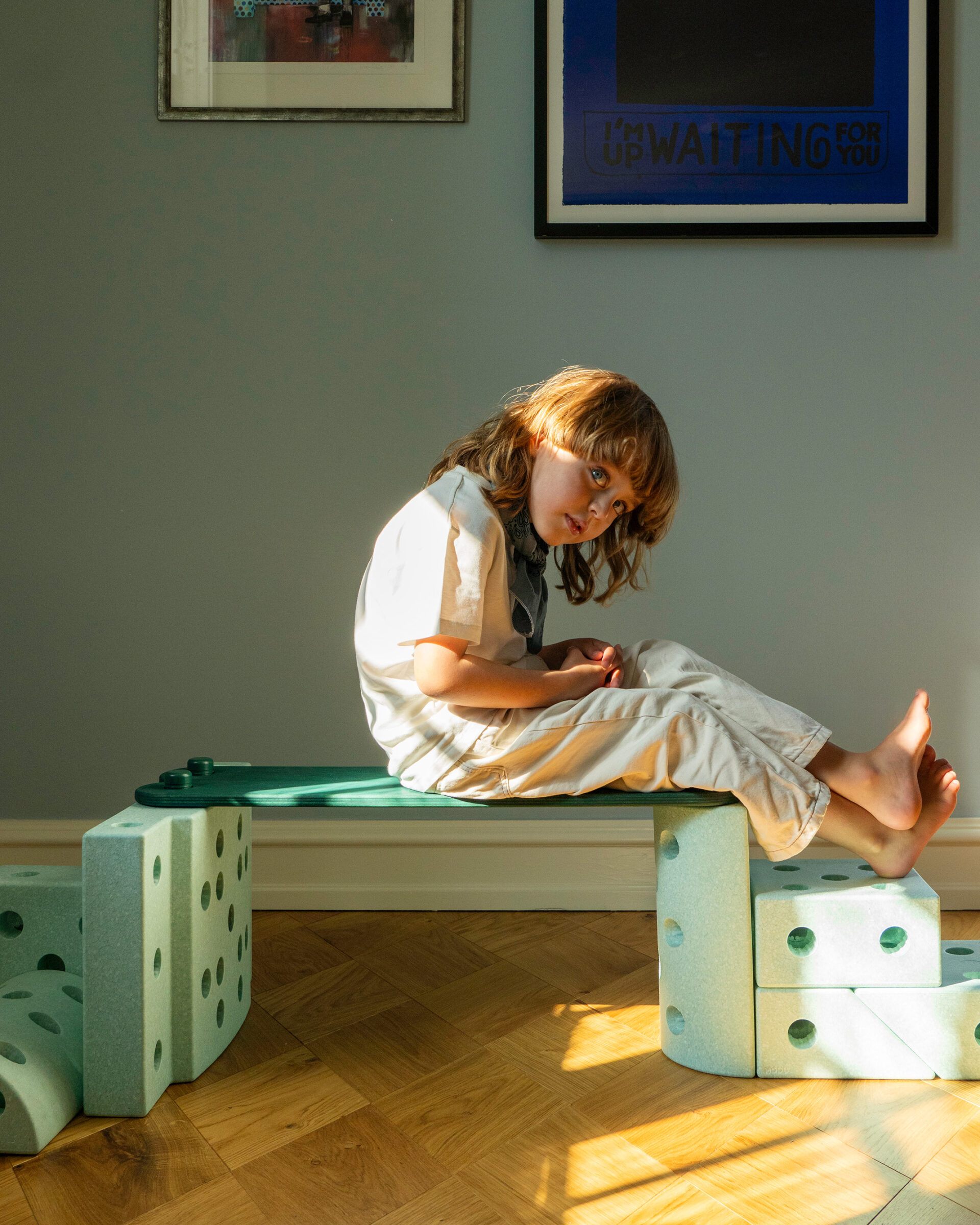 MODU 2x grede za ravnotežu, Forest Green - Slika 6