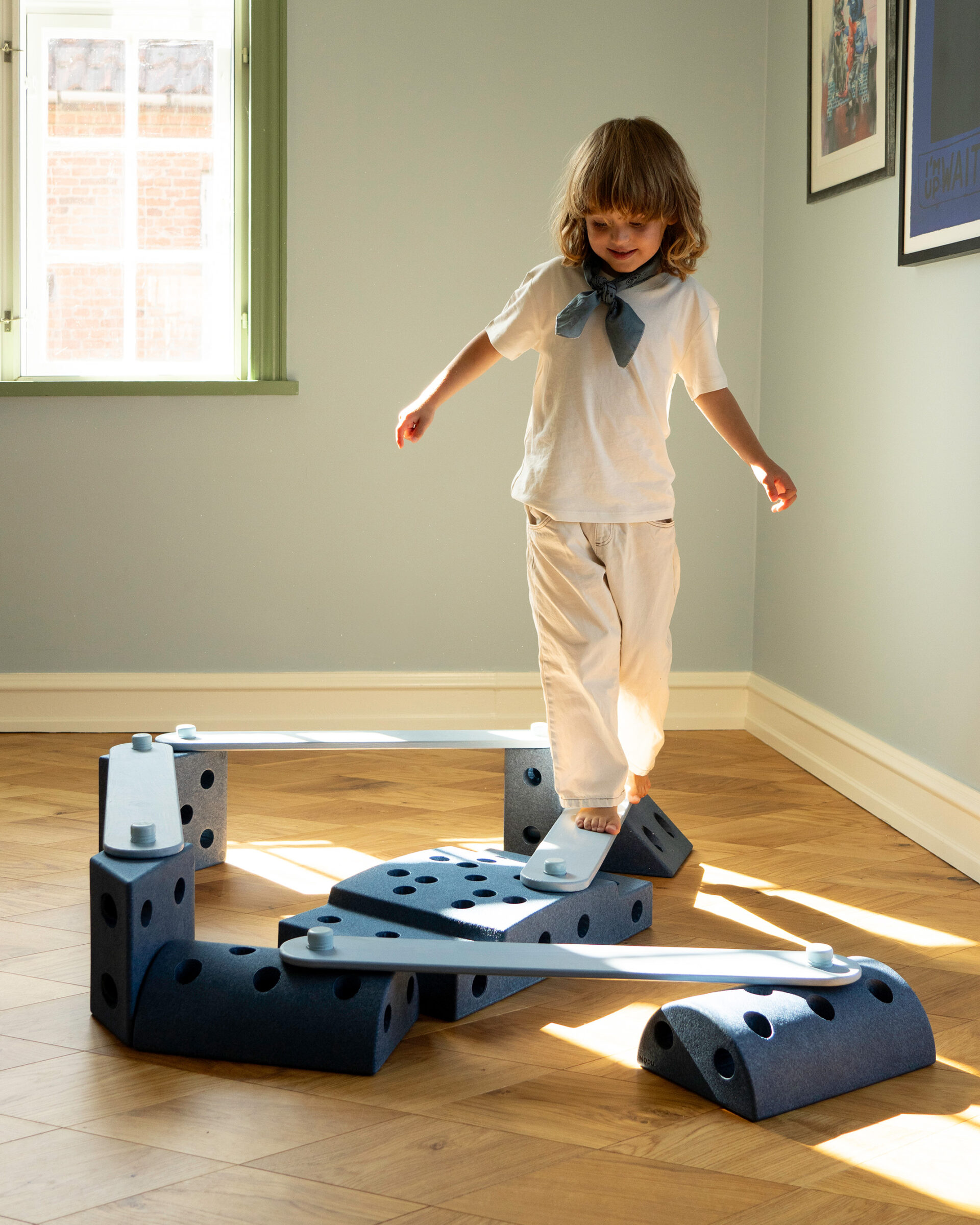 MODU 2x grede za ravnotežu, Sky Blue - Slika 2