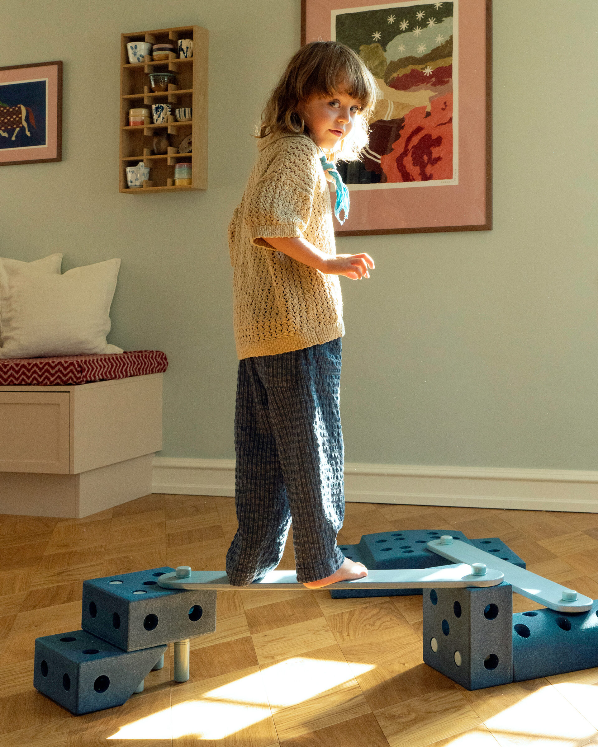 MODU 2x grede za ravnotežu, Sky Blue - Slika 5