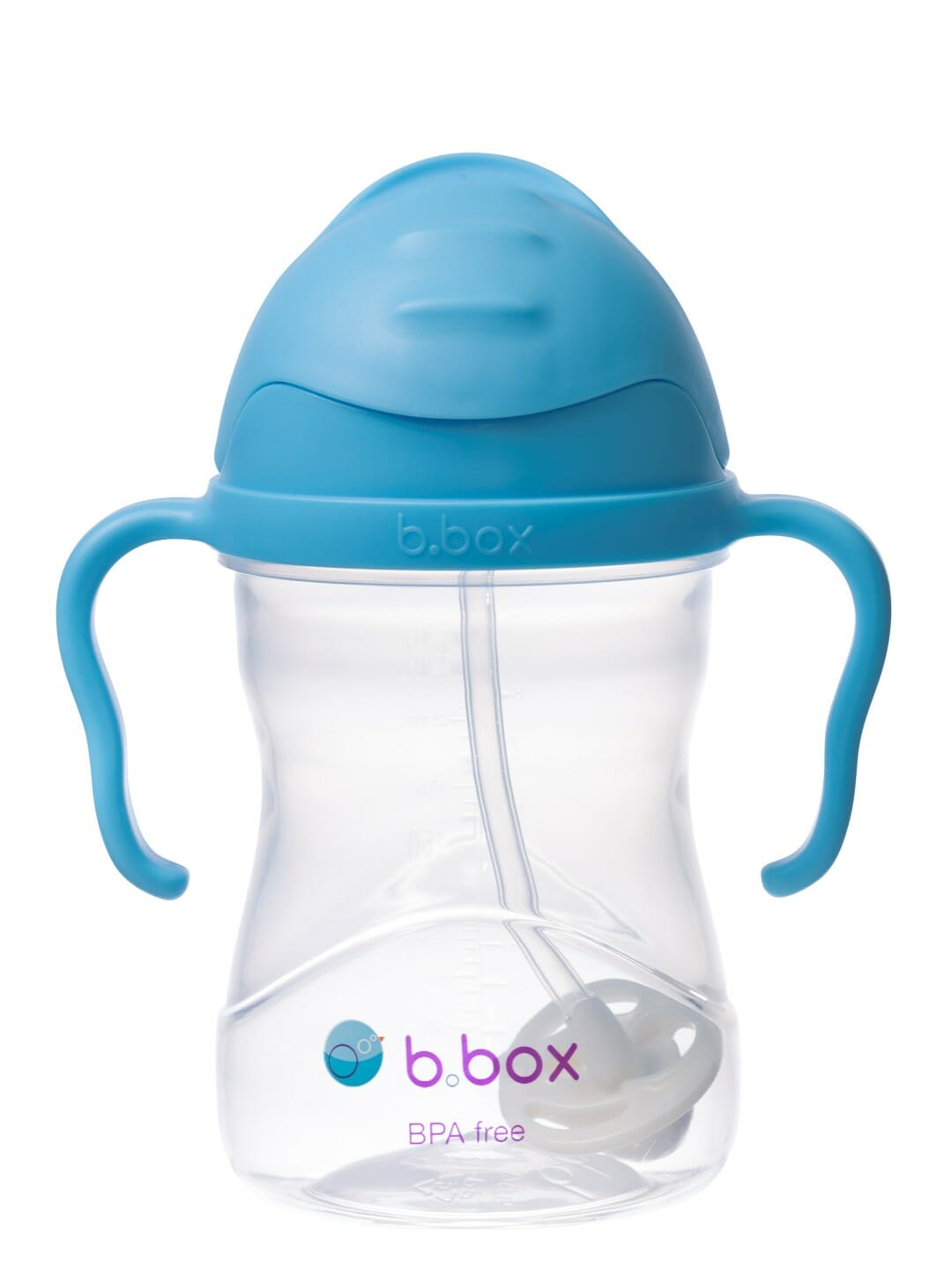 b.box Sippy cup bočica sa slamkom - blueberry - Slika 3