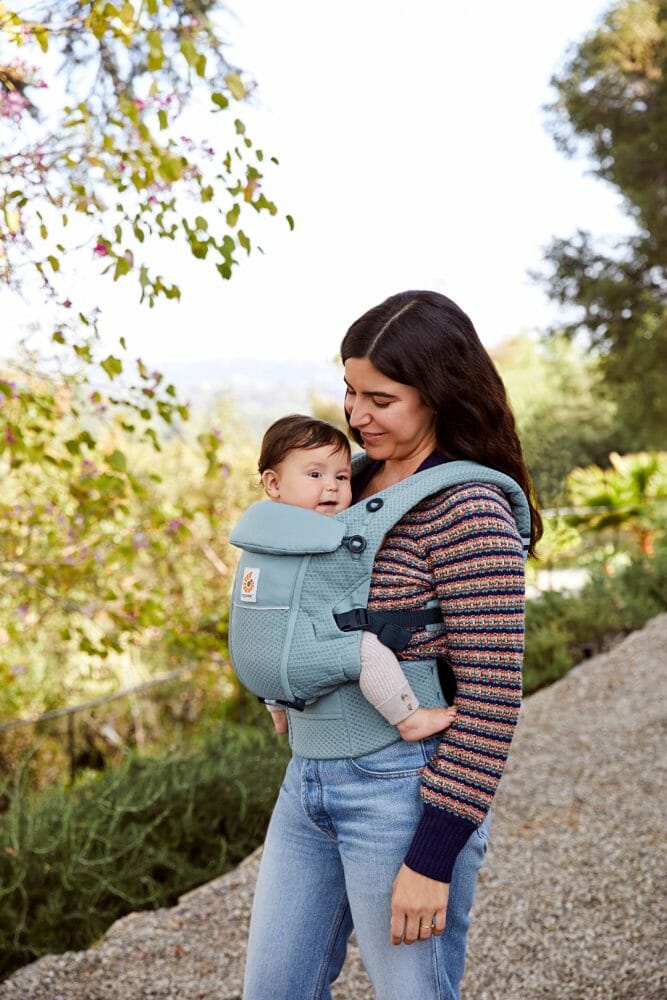 Ergobaby Adapt Soft Flex Mesh nosiljka, Slate Blue - Slika 6