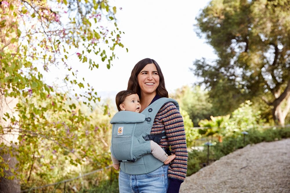 Ergobaby Adapt Soft Flex Mesh nosiljka, Slate Blue - Slika 7