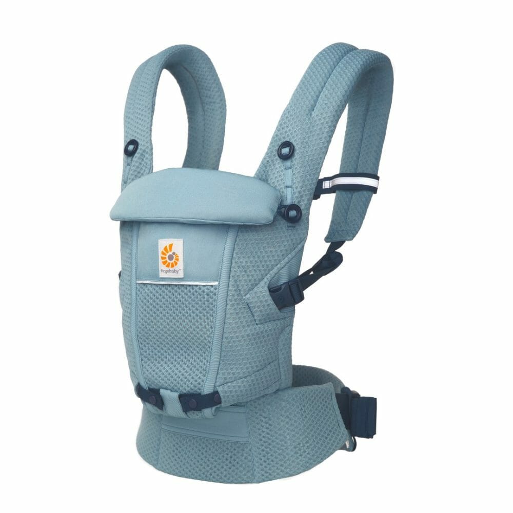Ergobaby Adapt Soft Flex Mesh nosiljka, Slate Blue - Slika 3