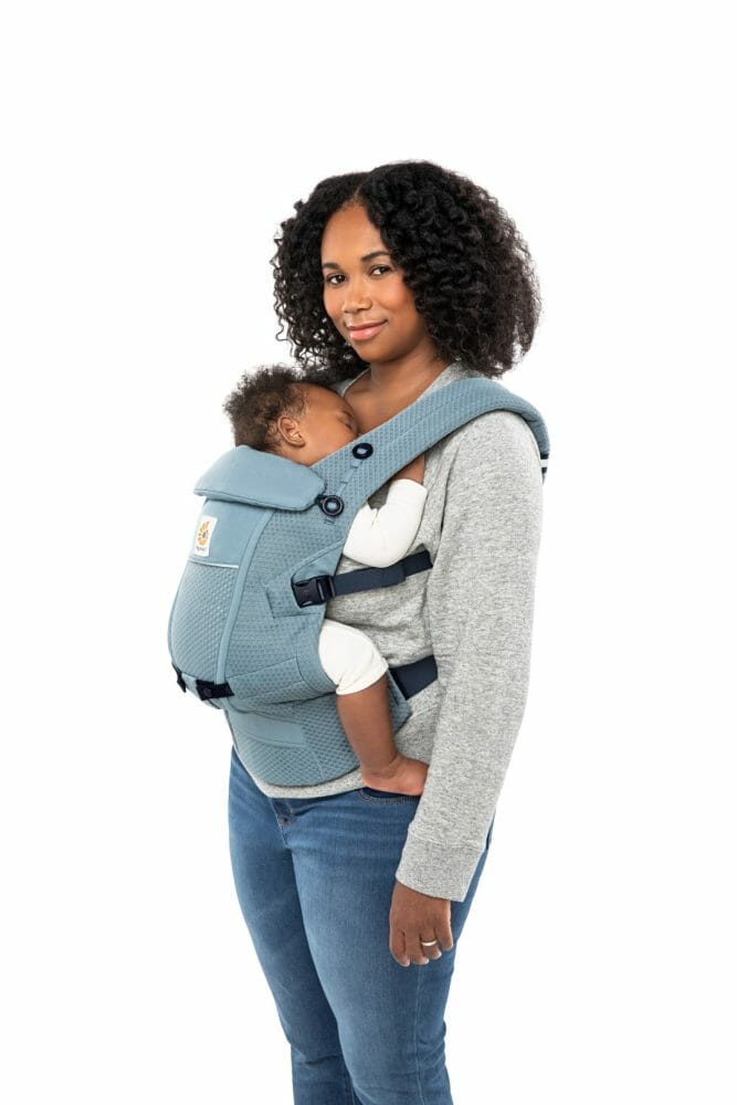 Ergobaby Adapt Soft Flex Mesh nosiljka, Slate Blue - Slika 9
