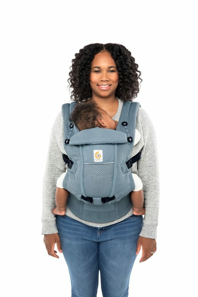 Ergobaby Adapt Soft Flex Mesh nosiljka, Slate Blue - Slika 8