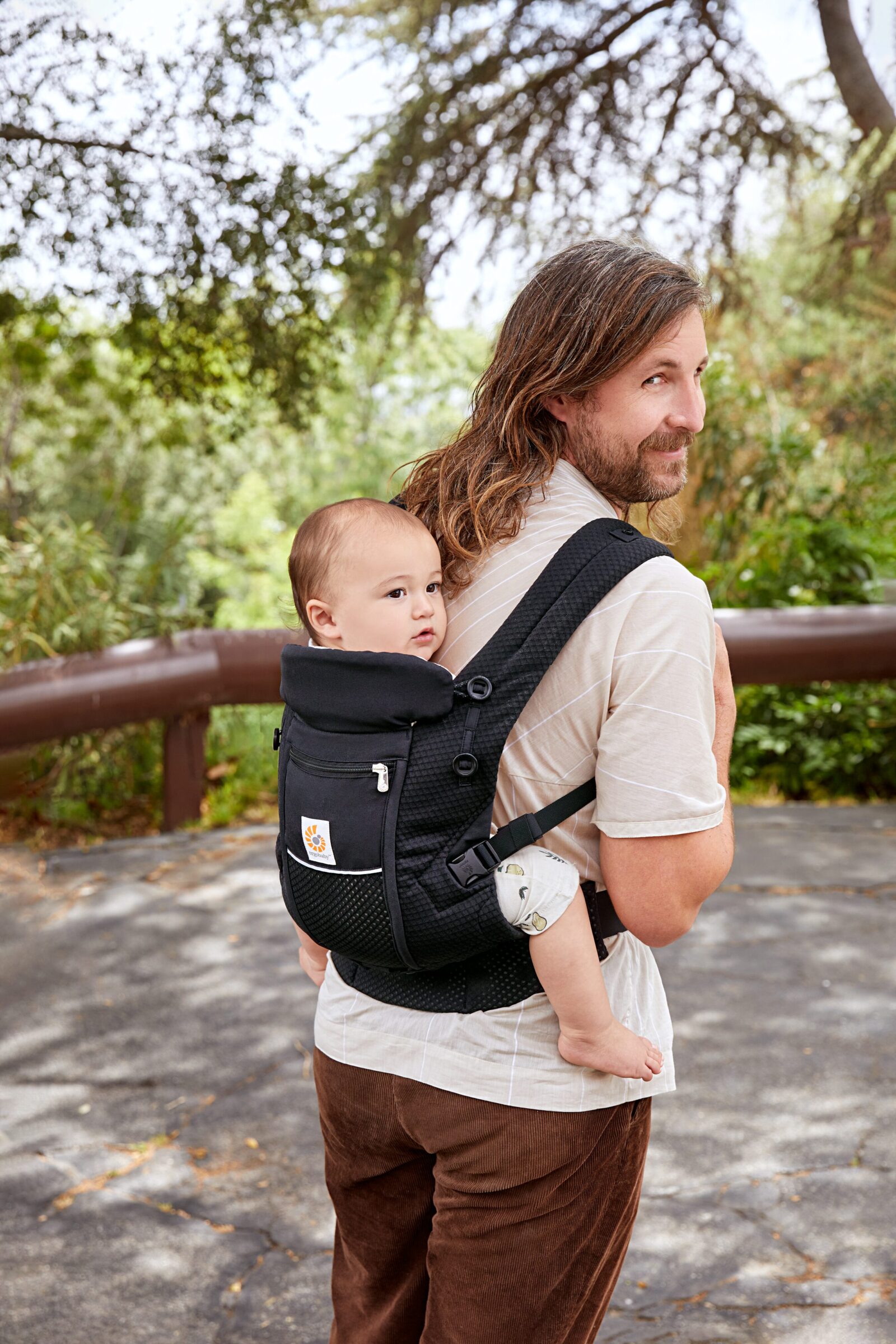 Ergobaby Adapt Soft Flex Mesh nosiljka, Onyx Black - Slika 5