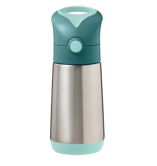 b.box Termo bočica sa slamkom, 350ml - emerald forest