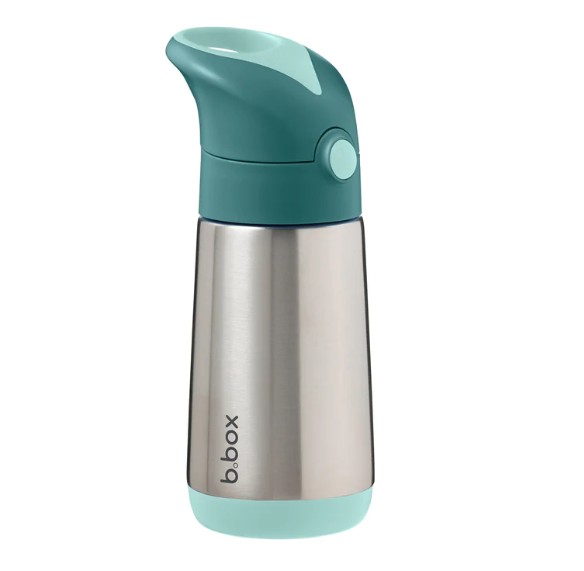 b.box Termo bočica sa slamkom, 350ml - emerald forest - Slika 3