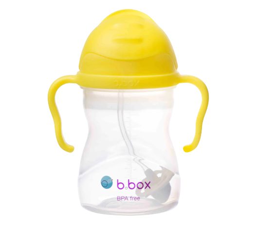 b.box Sippy cup bočica sa slamkom - lemon