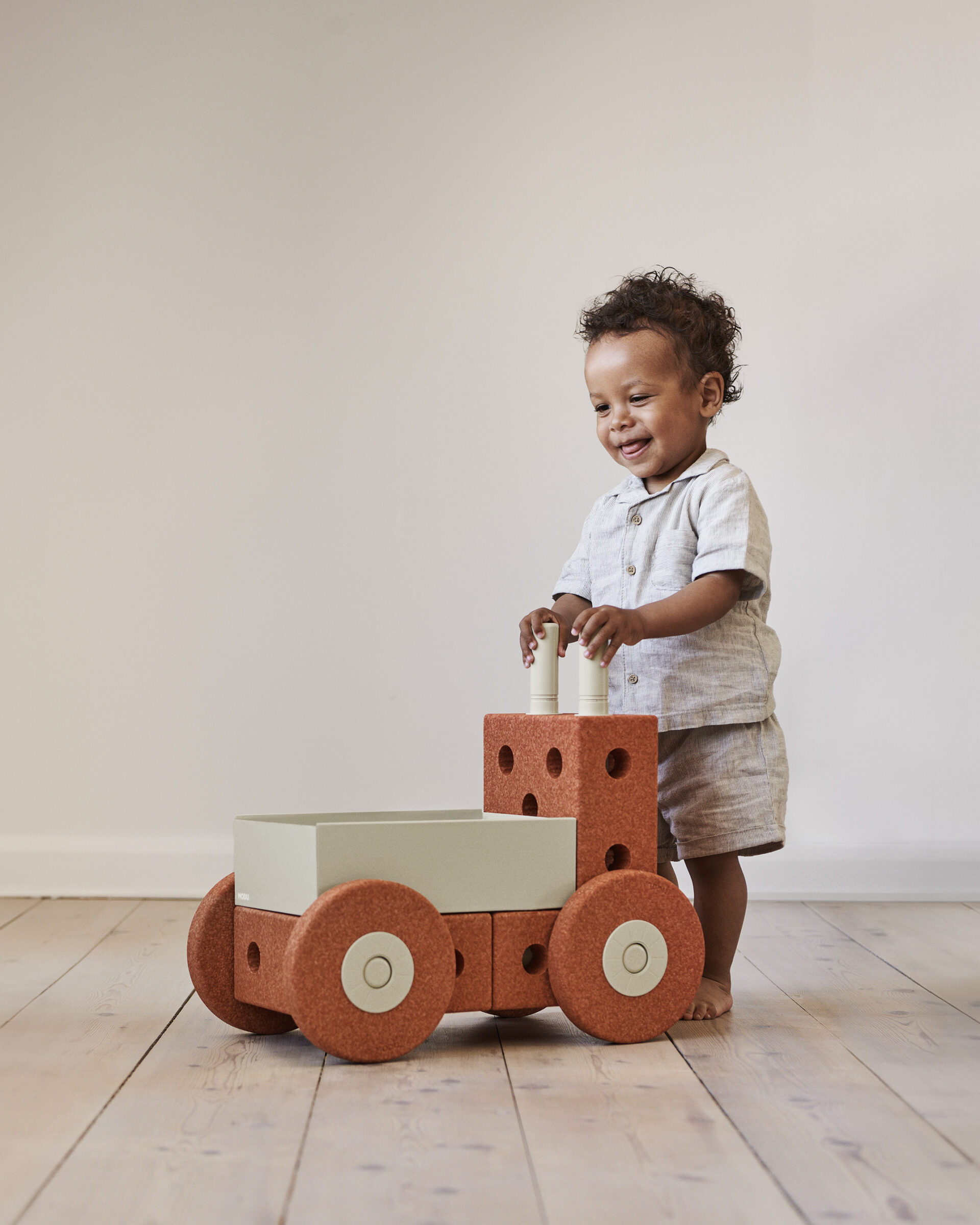 MODU 3u1 Baby Walker, Burnt Orange / Dusty Green - Slika 3