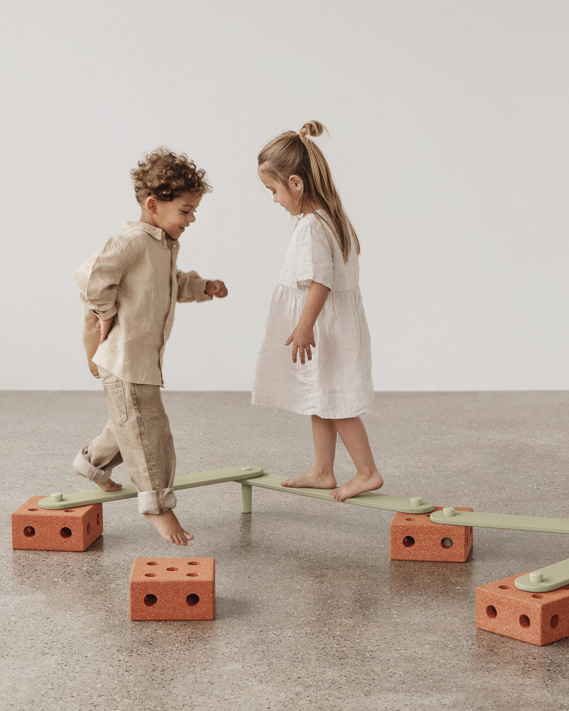 MODU Staza za ravnotežu, Burnt Orange / Dusty Green - Slika 3