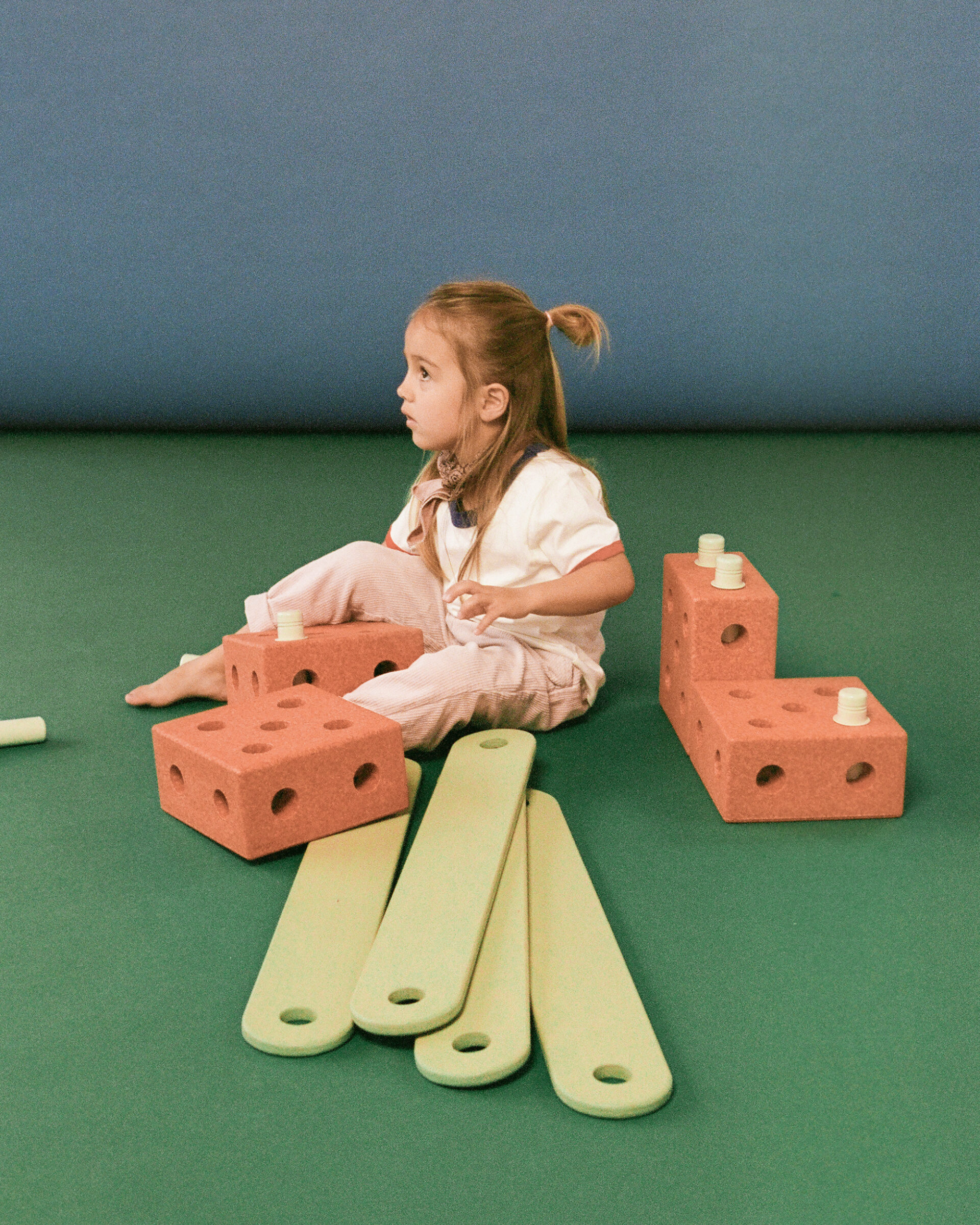 MODU Staza za ravnotežu, Burnt Orange / Dusty Green - Slika 8