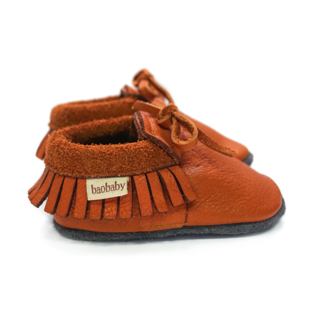 Baobaby Mekane dječje cipelice, Mokasine , Hazelnut, L - Slika 4