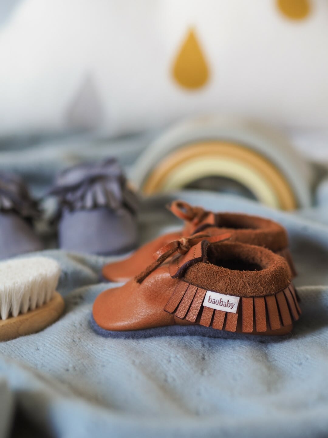 Baobaby Mekane dječje cipelice, Mokasine , Hazelnut, L - Slika 7