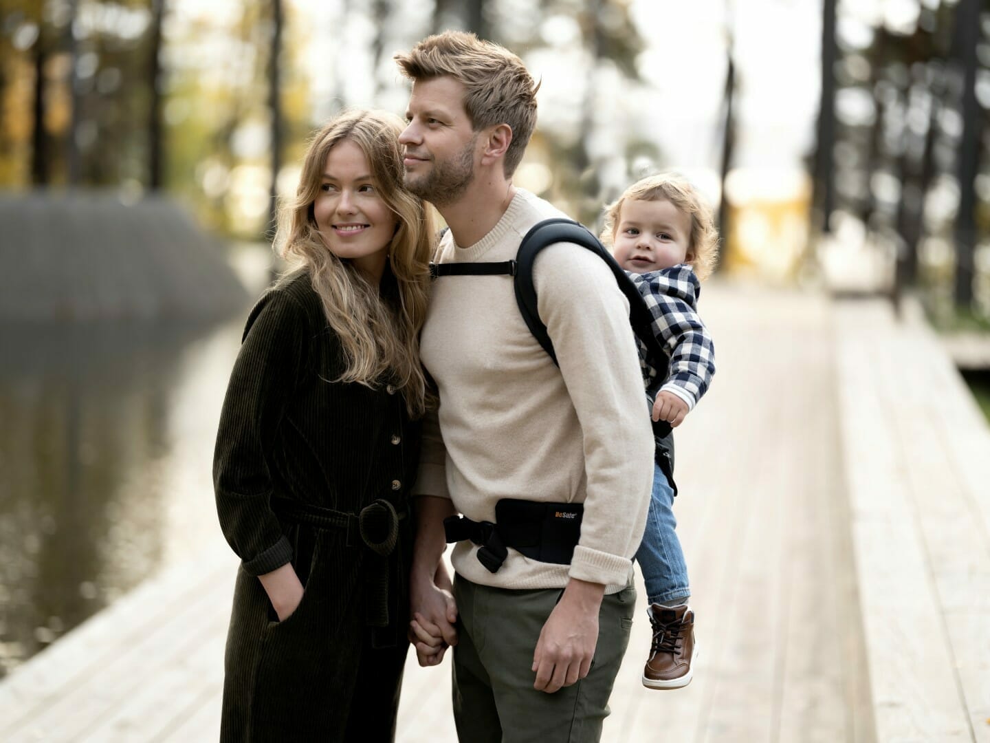 BeSafe nosiljka Haven Night Premium Leaf, crna - Slika 3