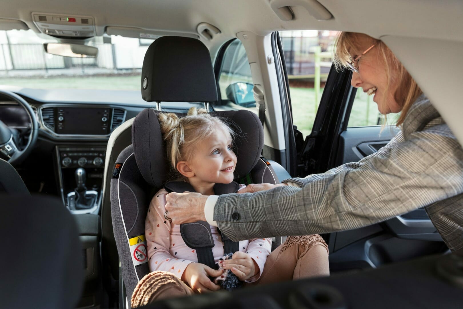 BeSafe autosjedalica iZi Modular A X1 i-Size (61-105 cm), Metallic siva - Slika 7