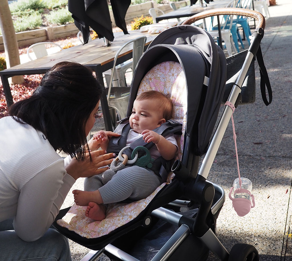 b.box Traka za bočicu - Connect-A-Cup - blush - Slika 2