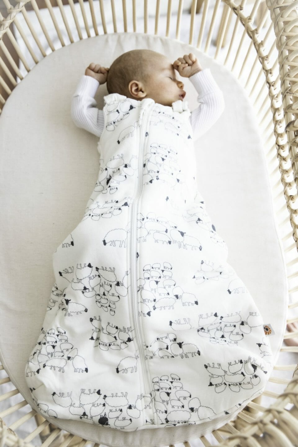 Ergobaby Vreća za spavanje - Sheep 0-6/S TOG 0,5 - Slika 6