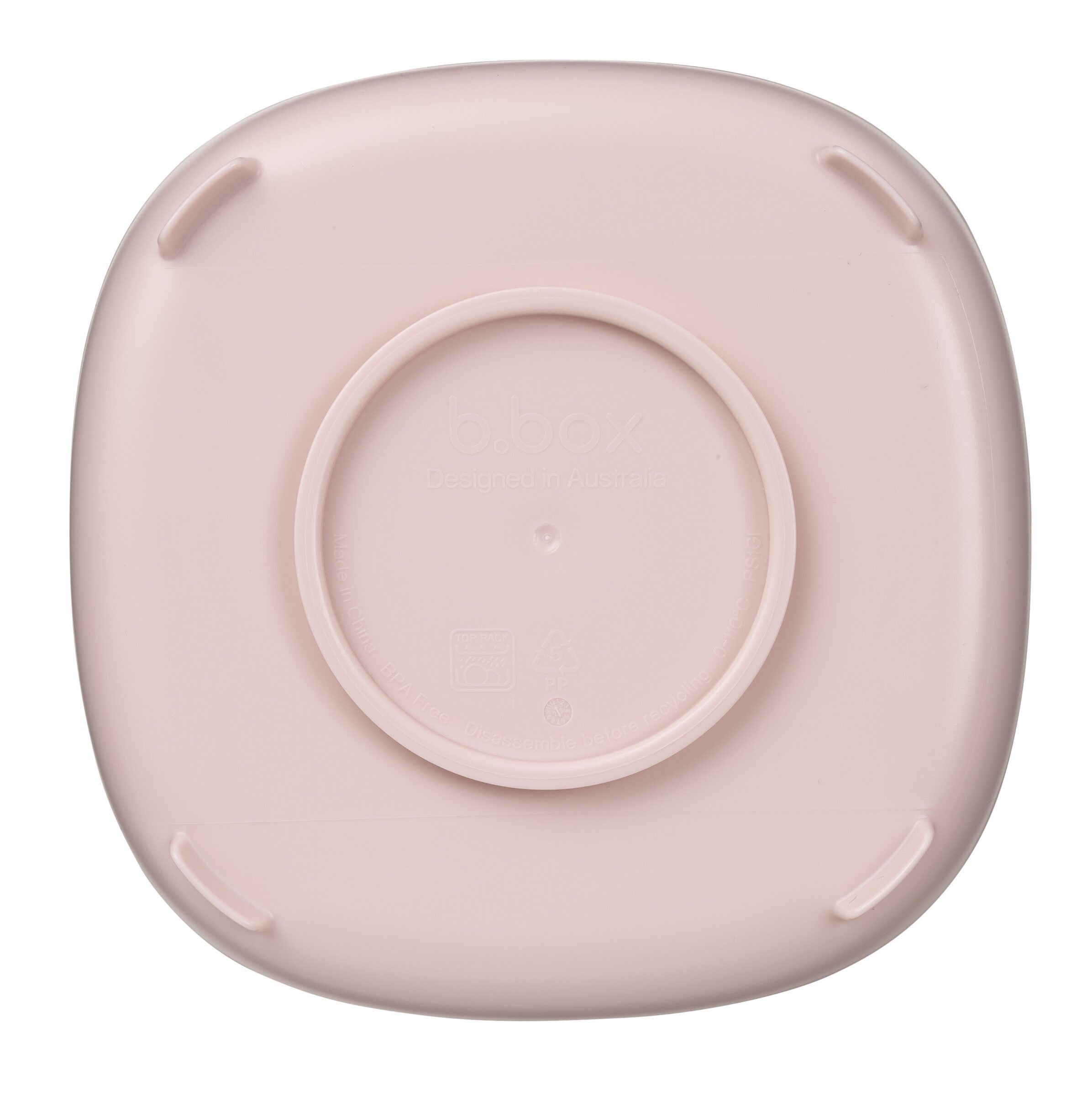 b.box 2u1 prijanjajući tanjur Blush - Slika 8