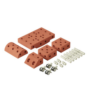 MODU Explorer set, Burnt Orange / Dusty Green