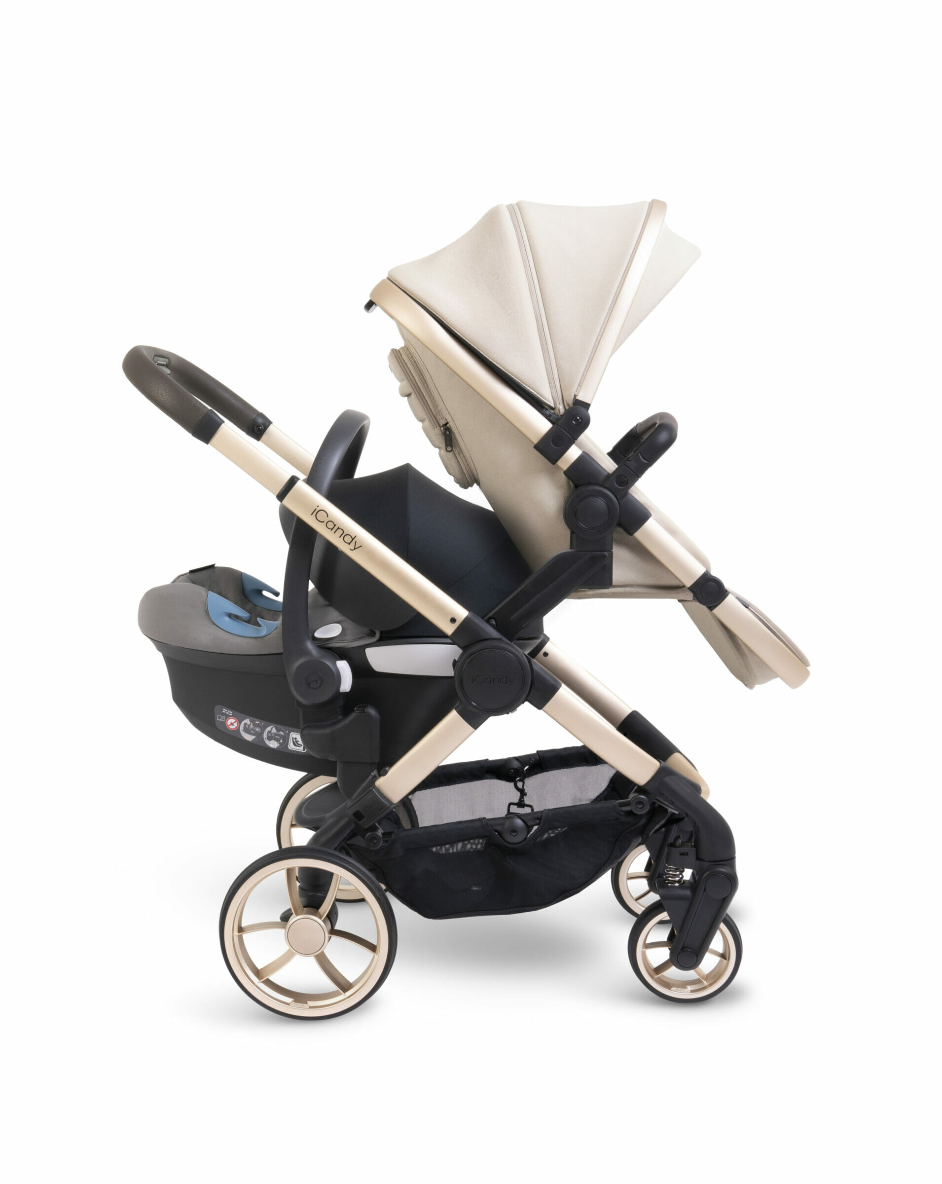iCandy Peach 7 kolica za 2 djece razl. dobi, Biscotti on Blonde - Slika 3