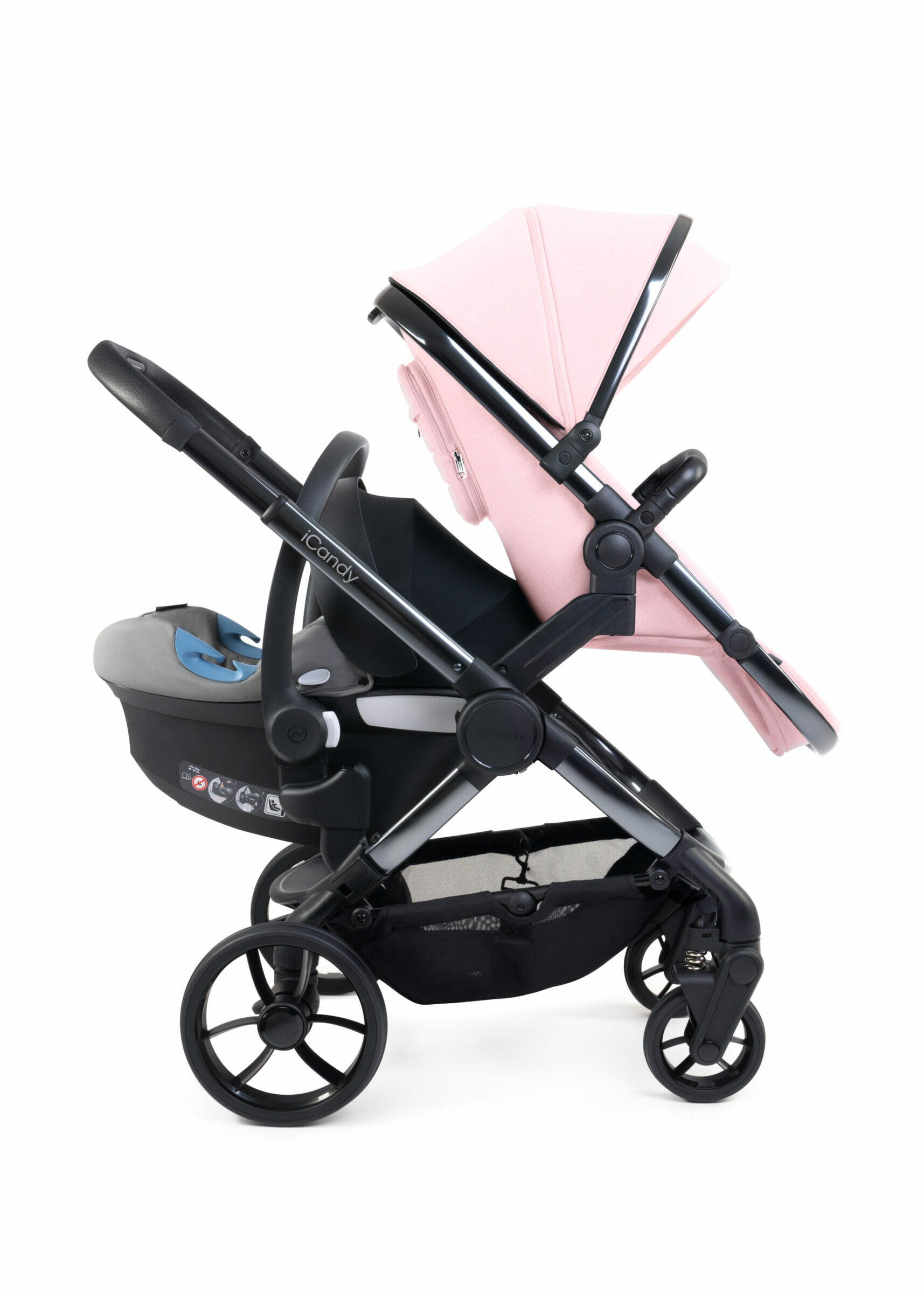 iCandy Peach 7 kolica za 2 djece razl. dobi, Blush Phantom - Slika 3