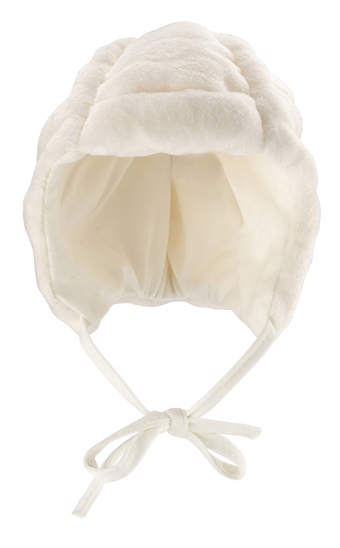 Kenguru Gold Topla kapica za bebu "ecru", 33-35cm