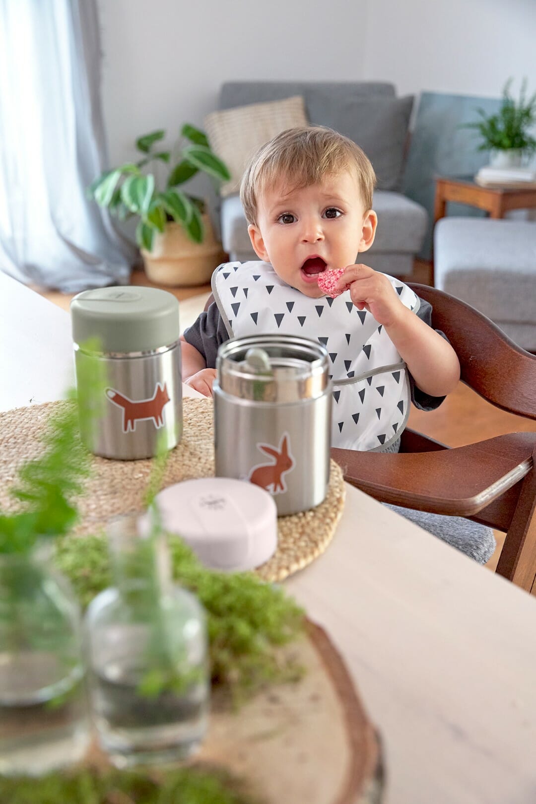 Lässig Lighteight Podbradnjak 2 kom Little Forest Lisica, 6-24 mj. - Slika 3