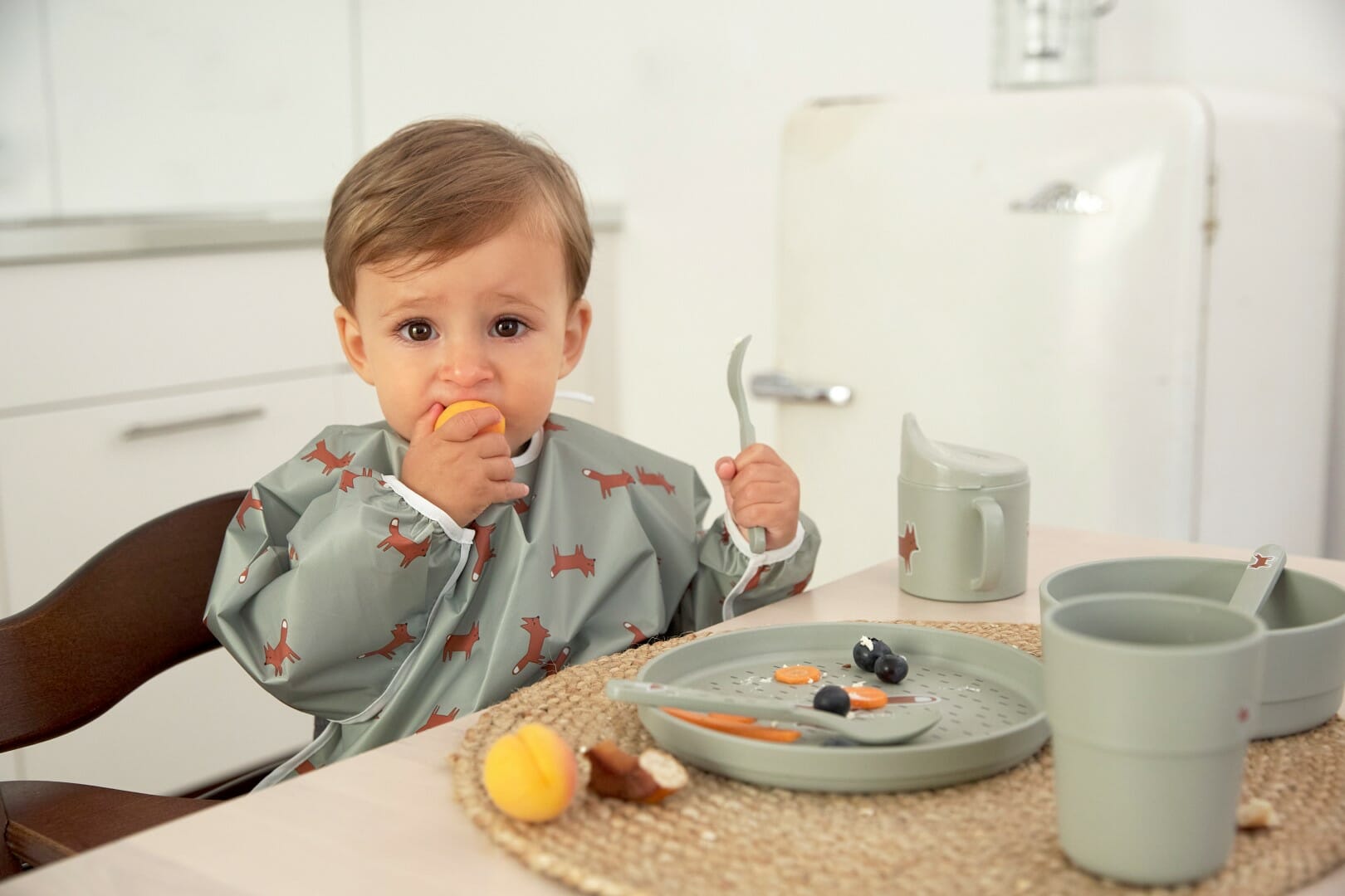 Lässig Posuđe Set PP/celuloza Little Forest Lisica (Tanjur, Zdjelica, Šalica, Žlica) - Slika 6