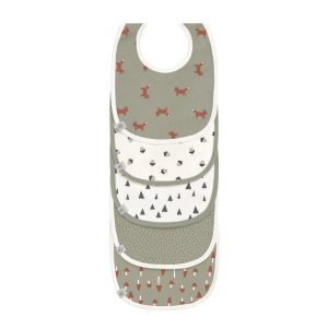 Lässig Set Podbradnjaka 5 kom Little Forest Lisica