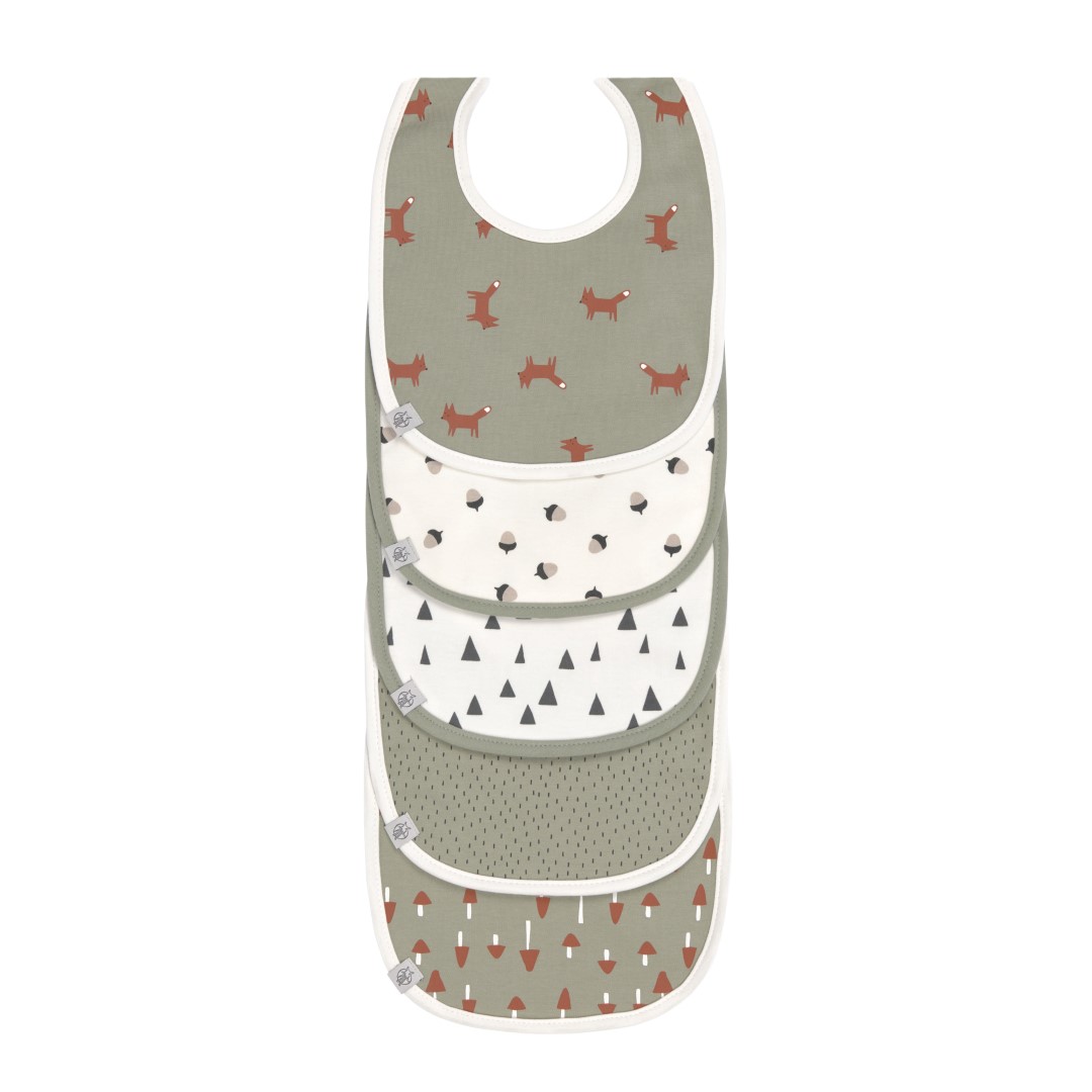 Lässig Set Podbradnjaka 5 kom Little Forest Lisica