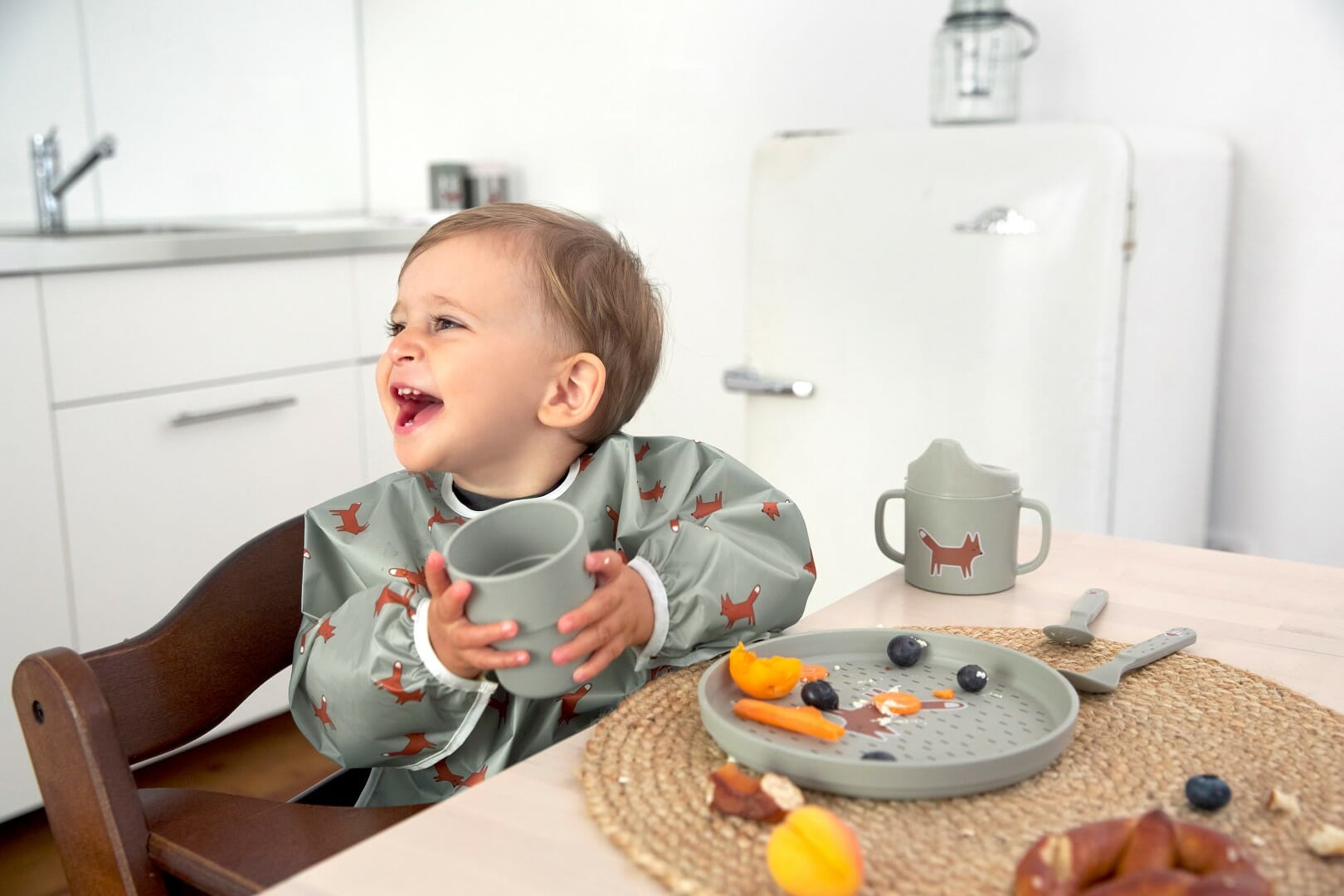 Lässig Lighteight Podbradnjak 2 kom Little Forest Lisica, 6-24 mj. - Slika 14