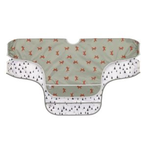 Lässig Podbradnjak dugih rukava 2 kom Little Forest Lisica 6-24 mj