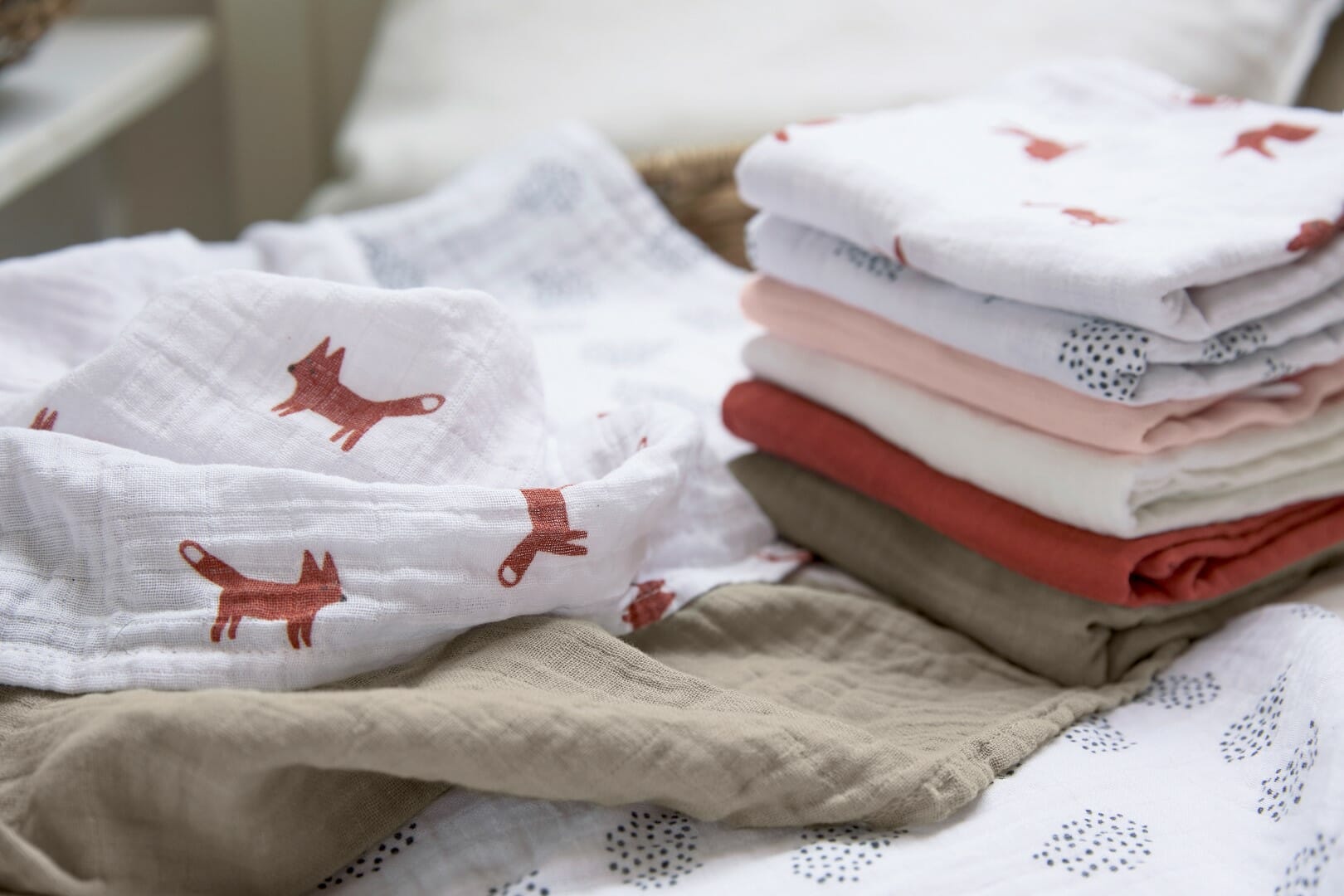 Lässig Tetra pelena M Little Forest Lisica 3 kom, 60 x 60 cm - Slika 2