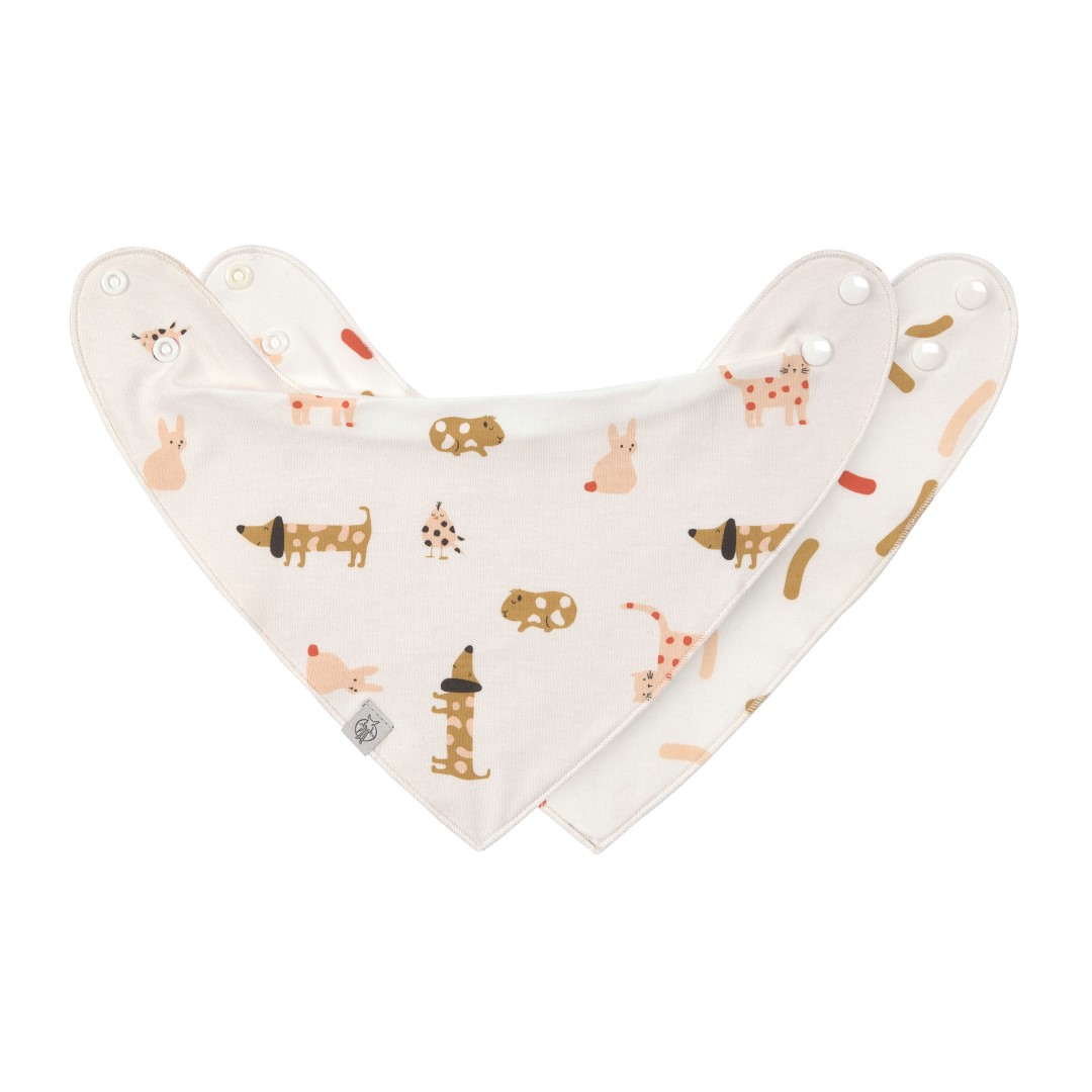 Lässig Bandana/marama 2 kom Little Mateys narančasta - Slika 3