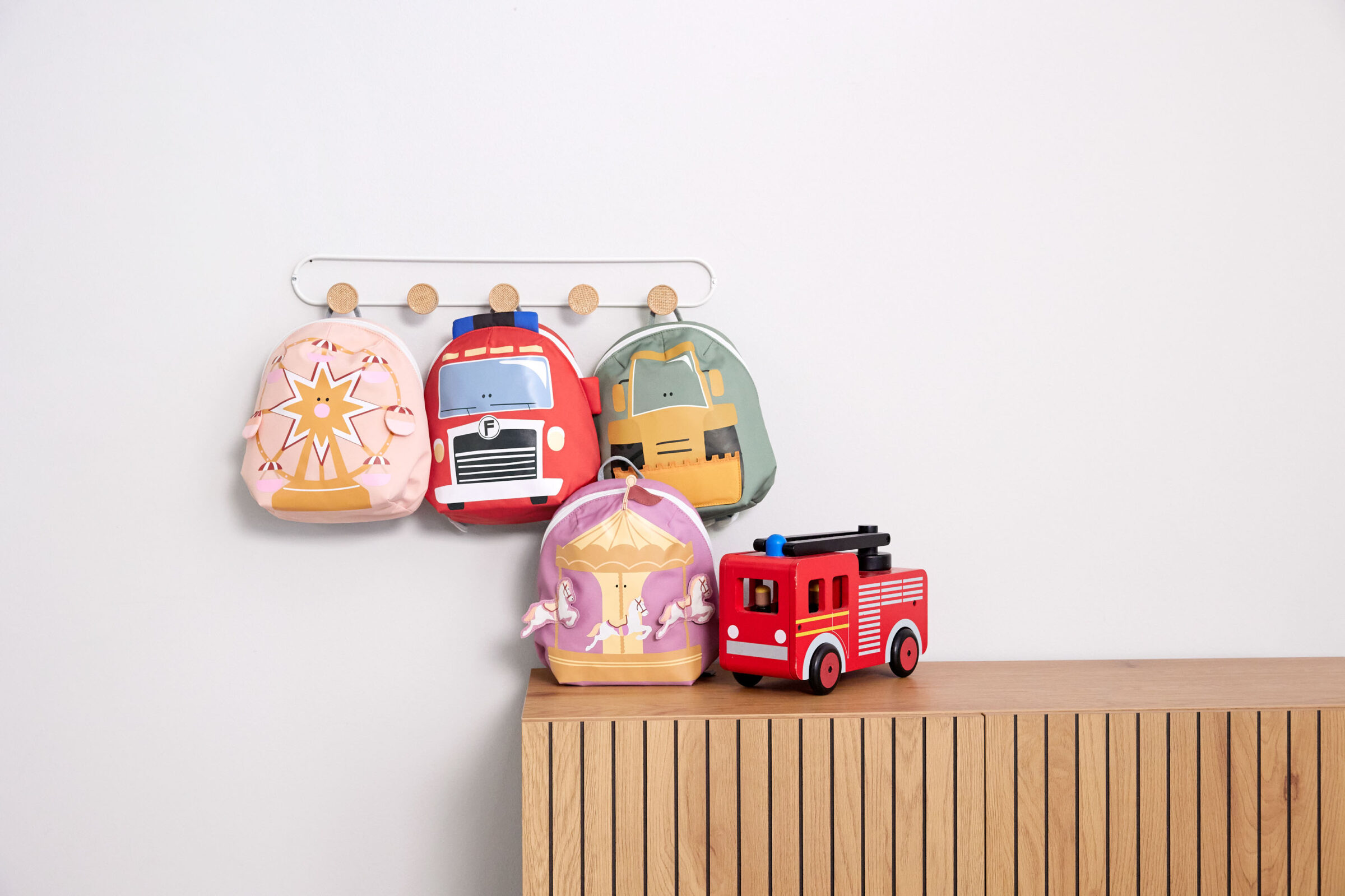 Lässig Tiny Drivers Ruksak Vatrogasci - Slika 8