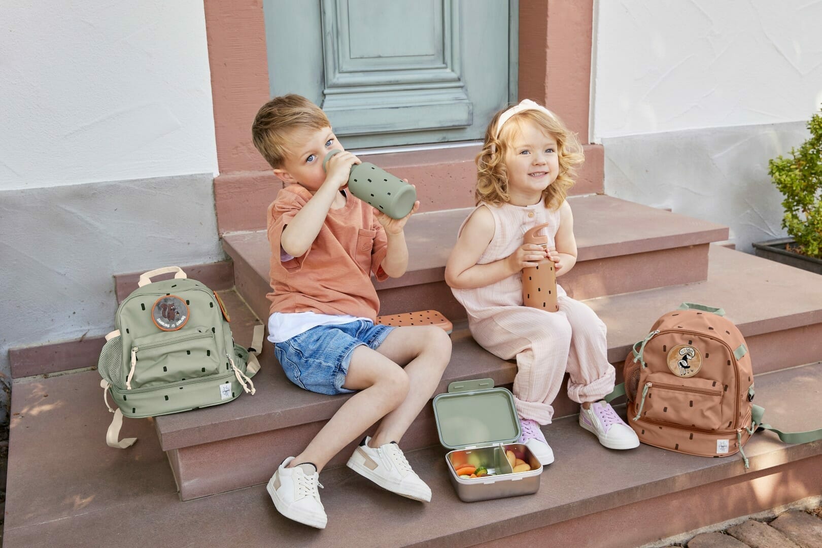 Lässig Mini Ruksak Happy Prints karamel - Slika 10