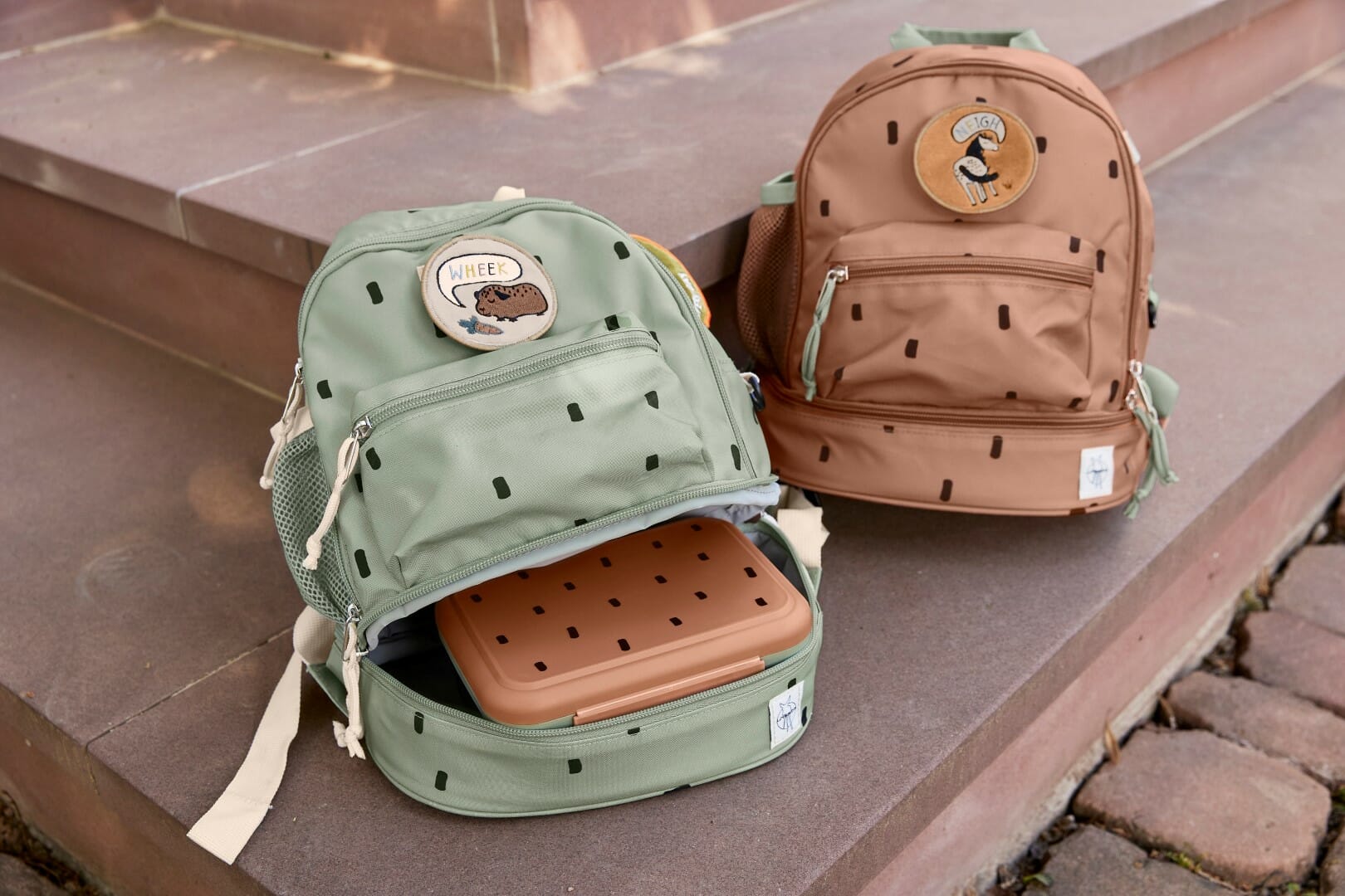 Lässig Mini Ruksak Happy Prints karamel - Slika 12