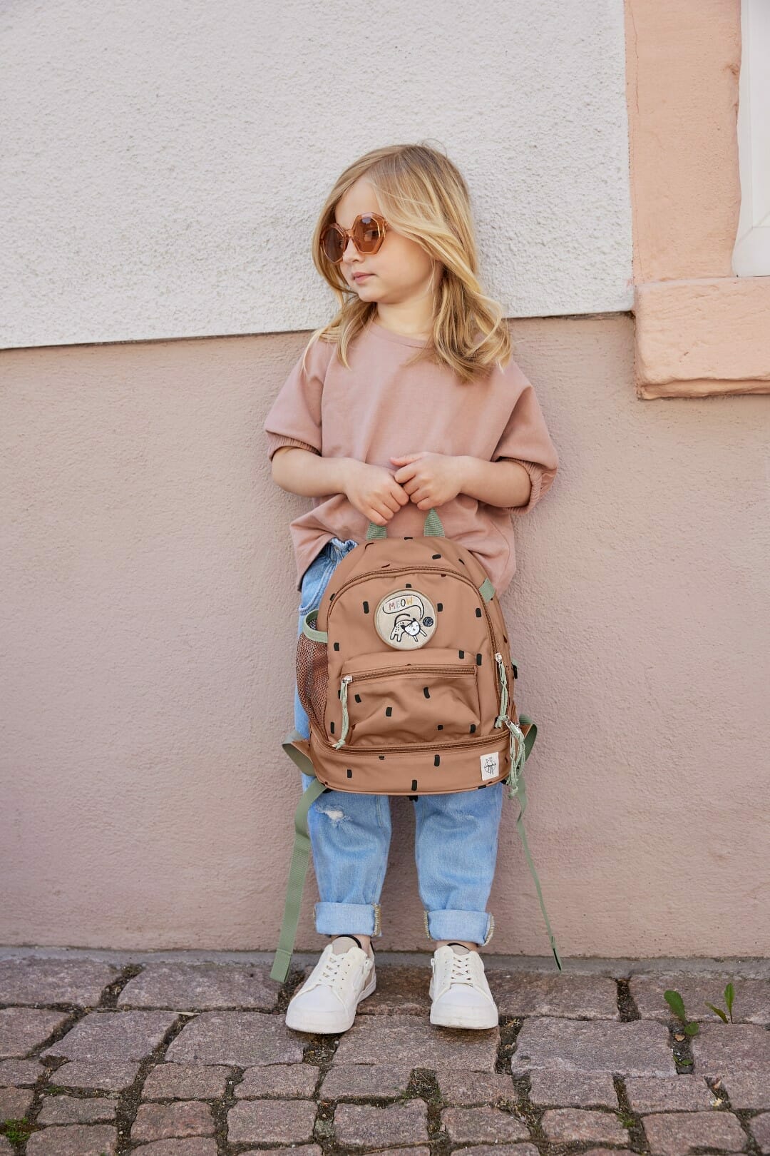 Lässig Mini Ruksak Happy Prints karamel - Slika 7