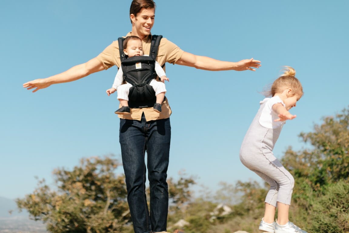 Ergobaby Omni 360 nosiljka, Cool Air, crna - Slika 6