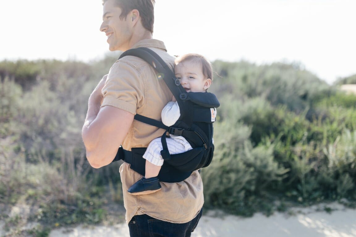 Ergobaby Omni 360 nosiljka, Cool Air, crna - Slika 12