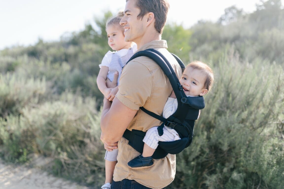 Ergobaby Omni 360 nosiljka, Cool Air, crna - Slika 11