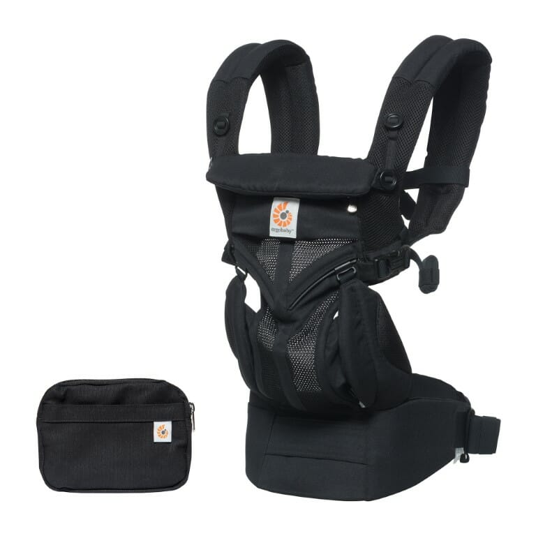 Ergobaby Omni 360 nosiljka, Cool Air, crna - Slika 3