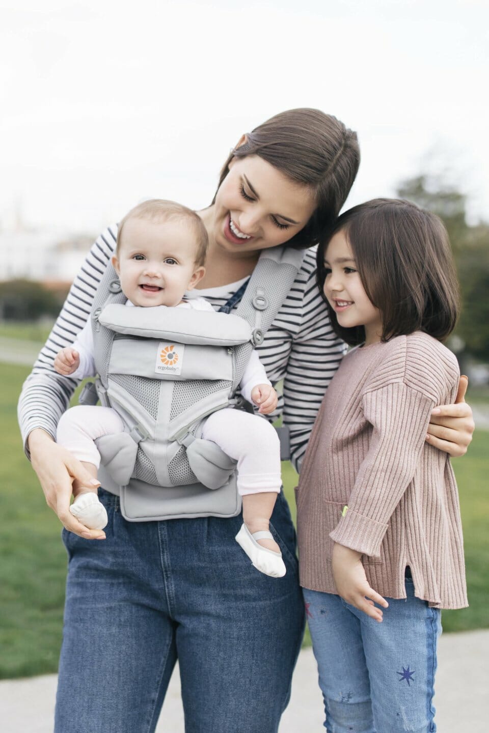 Ergobaby Omni 360 nosiljka, Cool Air, biserno siva - Slika 8
