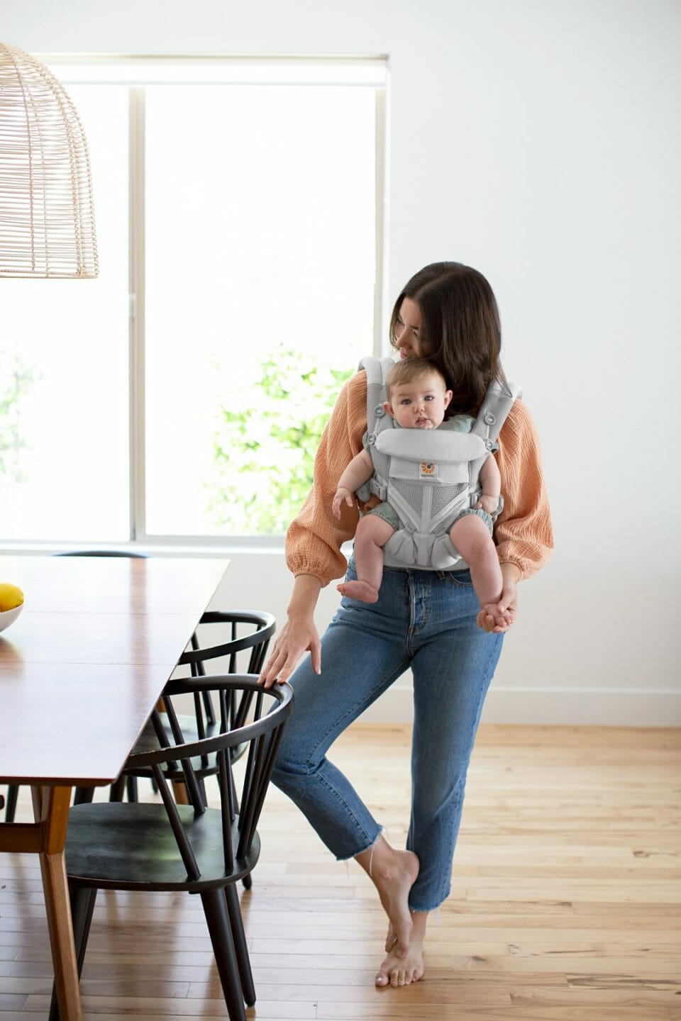 Ergobaby Omni 360 nosiljka, Cool Air, biserno siva - Slika 12